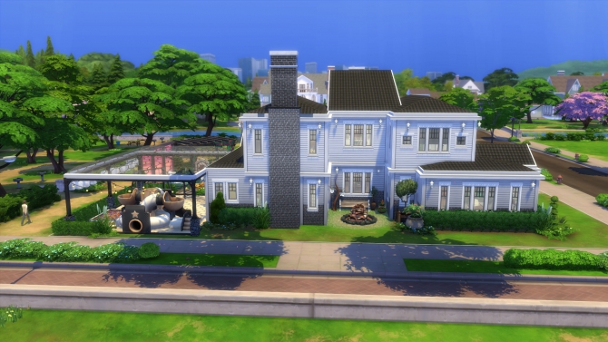 Luxury Legacy Mansion by MarVlachou at Mod The Sims » Sims 4 Updates