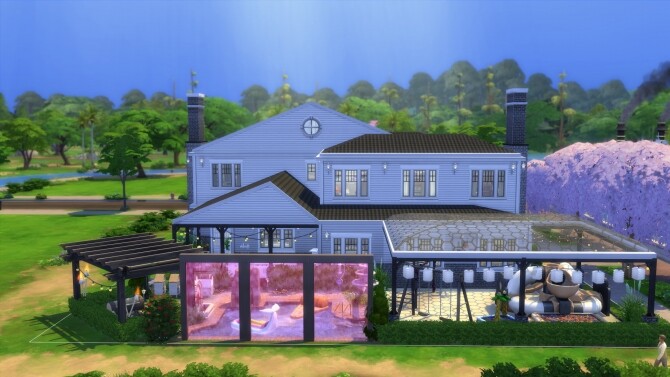 Sims 4 Luxury Legacy Mansion by MarVlachou at Mod The Sims