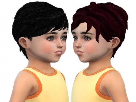 Toddler male hair 01 and 02 re-textures at Trudie55