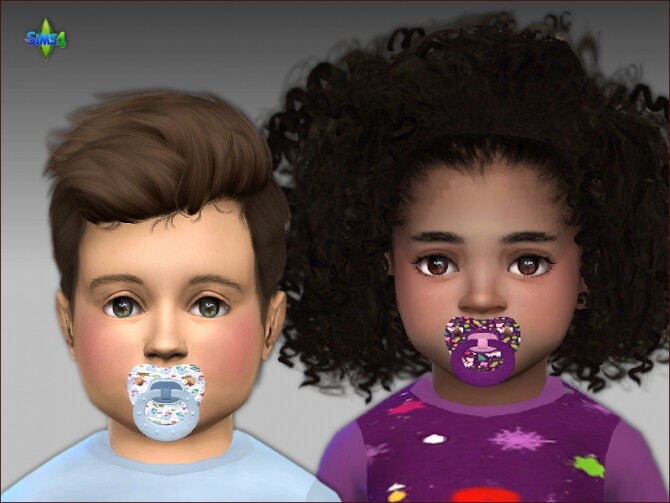 Sims 4 Beds, pajamas, slippers and pacifiers for toddlers at Arte Della Vita