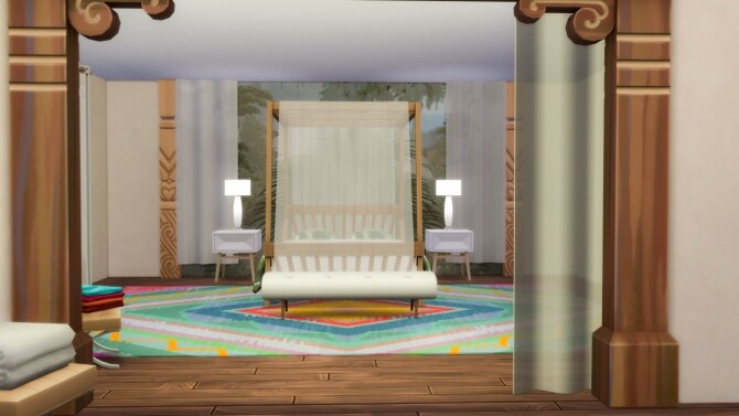Sims 4 Saphire Villa at SimKat Builds
