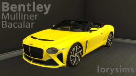 Bentley Mulliner Bacalar at LorySims