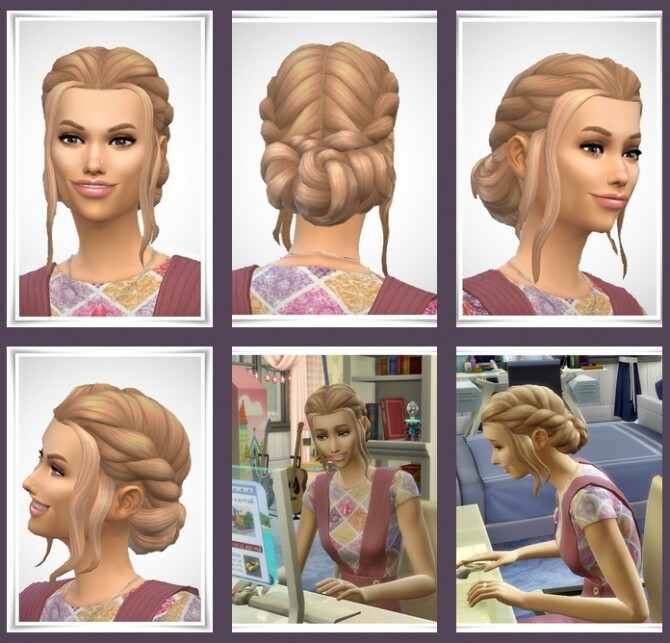 Sims 4 Trixi Hair at Birksches Sims Blog