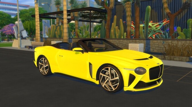 Sims 4 Bentley Mulliner Bacalar at LorySims