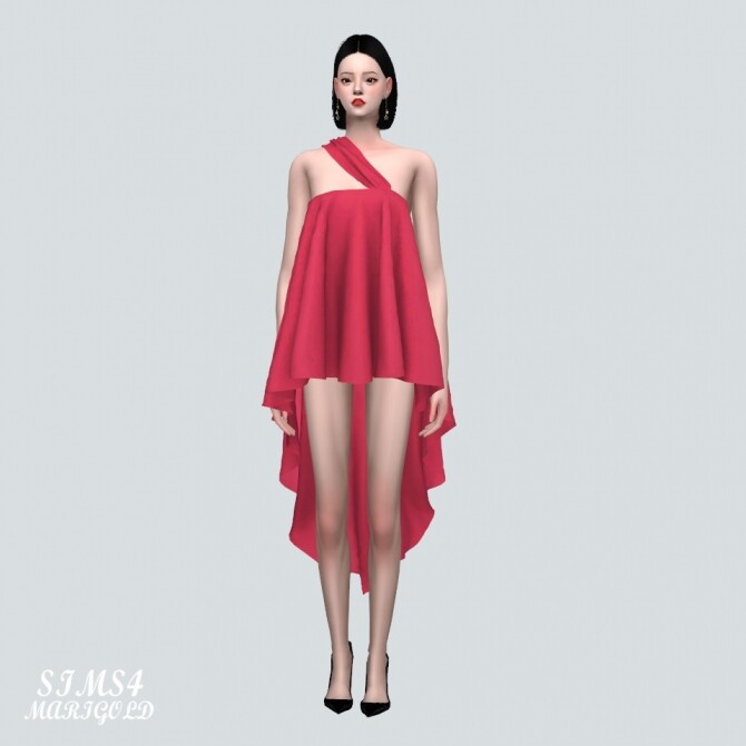 Sims 4 Mini Dress V2 DD at Marigold