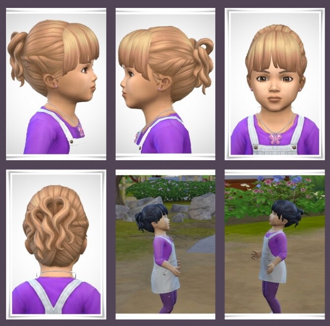 Sims 4 Mitsue Toddler Hair at Birksches Sims Blog