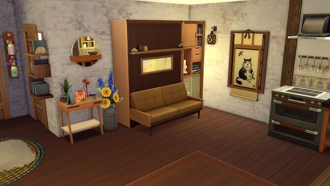 Sims 4 Bergamote home by Angerouge at Studio Sims Creation