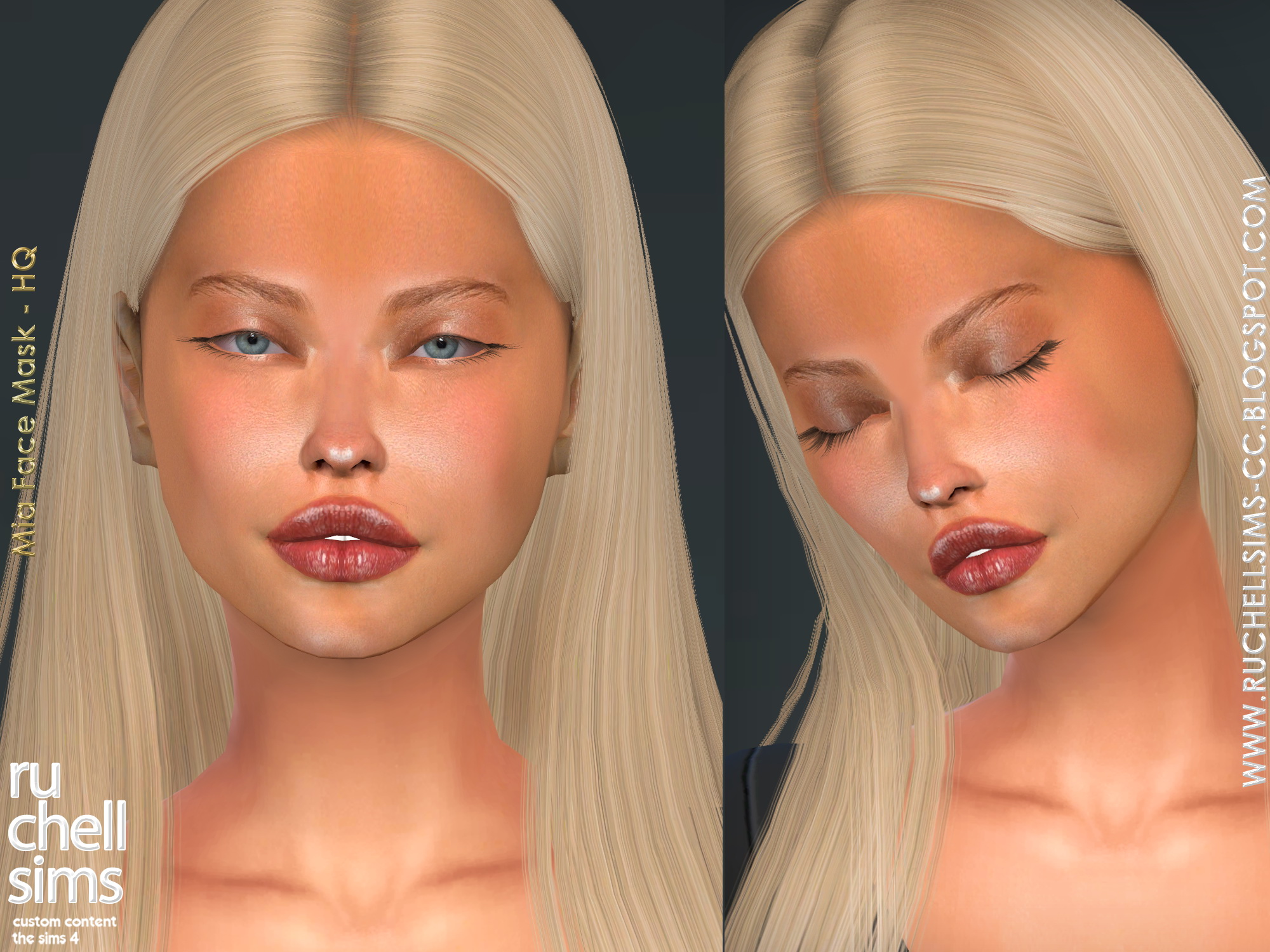 MIA FACE MASK at Ruchell Sims » Sims 4 Updates