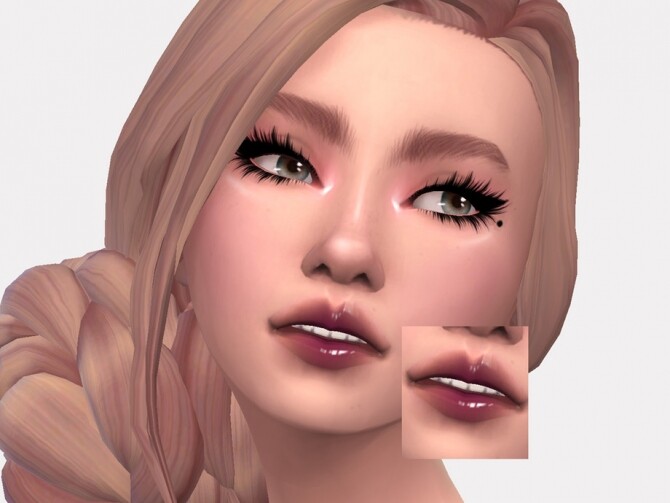 Sims 4 Greer Lipgloss by Sagittariah at TSR
