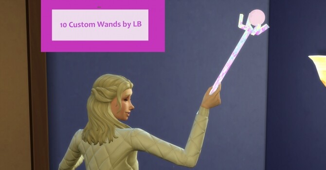 Sims 4 10 Custom Wands by Laurenbell2016 at Mod The Sims