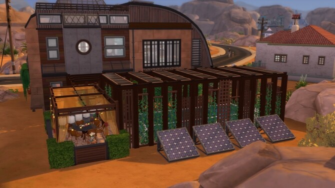 Sims 4 Eco House by MegaEmilicorne at L’UniverSims
