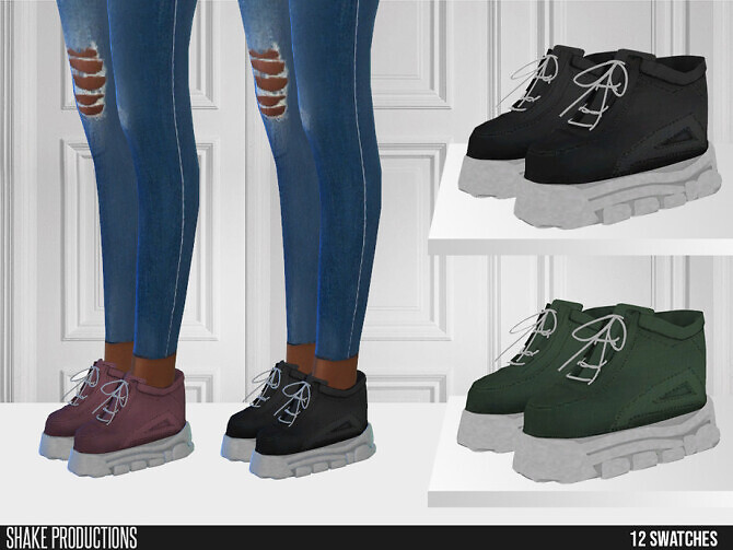 Sims 4 589 Sneakers by ShakeProductions at TSR