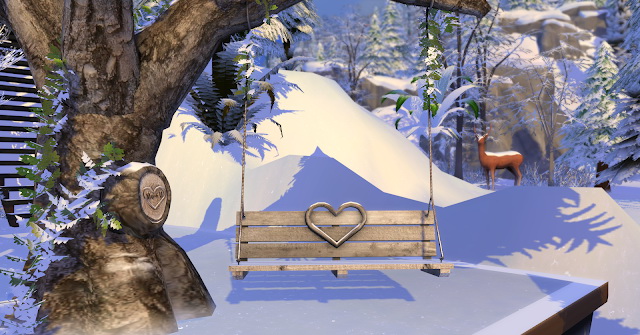 Sims 4 Chalet in the Swiss Alps at Lily Sims