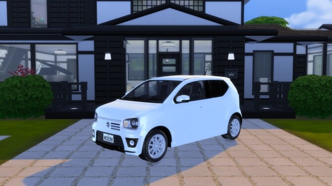 Sims 4 2015 Suzuki Alto at Modern Crafter CC