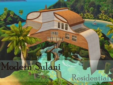 Modern Sulani Home by Anny_M.4 at TSR