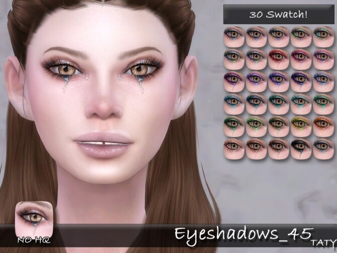 Sims 4 Eyeshadows 45 by tatygagg at TSR