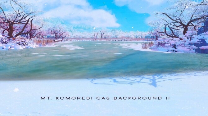 Sims 4 Mt. Komorebi CAS Backgrounds at Katverse