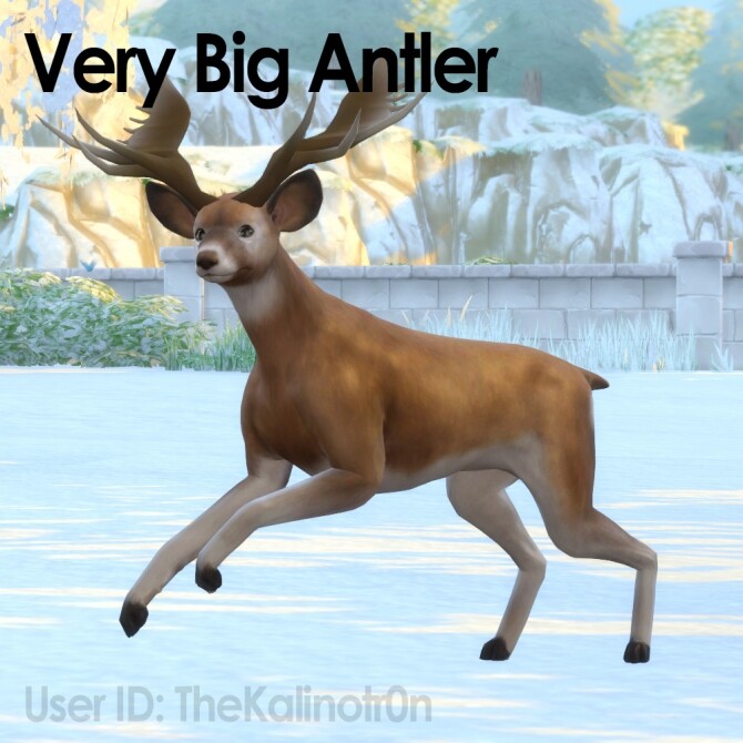 Sims 4 Antlers at Kalino