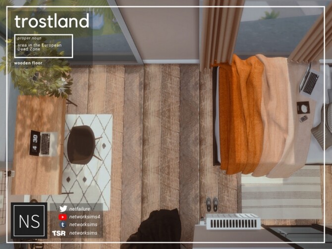 Sims 4 Trostland Wooden Floor by Networksims at TSR