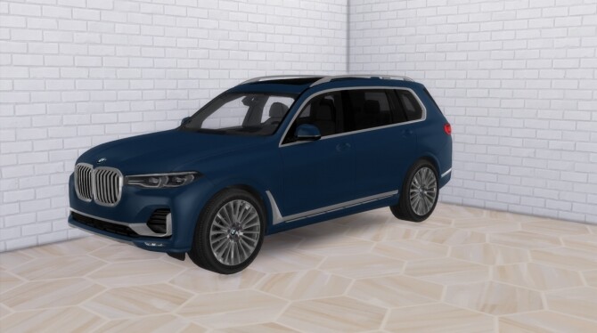Sims 4 2021 BMW X7 at Modern Crafter CC