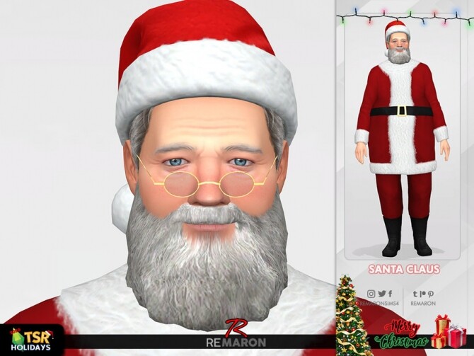 Sims 4 Santa Claus Holiday Wonderland by remaron at TSR