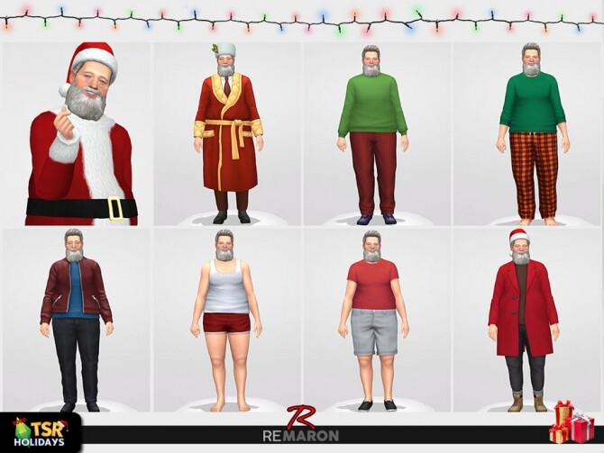 Sims 4 Santa Claus Holiday Wonderland by remaron at TSR