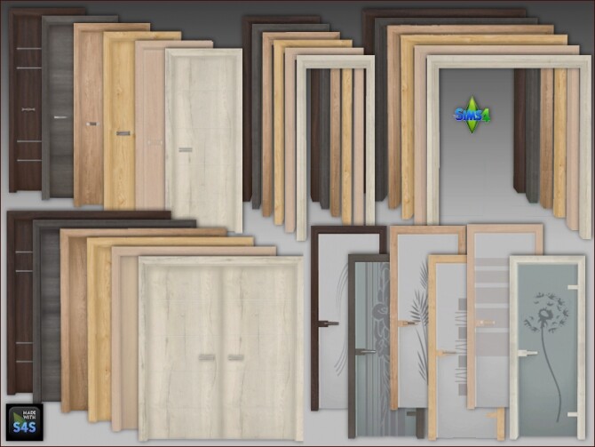 Sims 4 Doors and arches by Mabra at Arte Della Vita