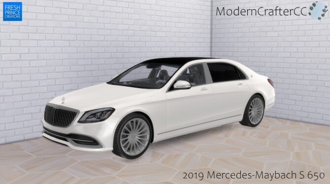 Sims 4 2019 Mercedes Maybach S 650 at Modern Crafter CC