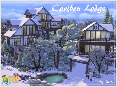 Caribou Lodge Holiday Wonderland by philo at TSR