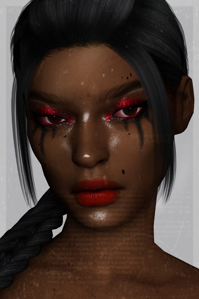 Sims 4 Kingslayer Eyeshadow at EvellSims