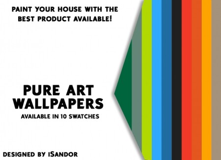 Pure art Wallpaper set by iSandor at Mod The Sims