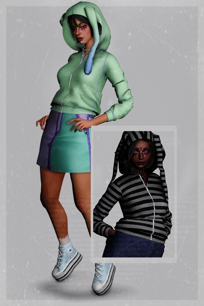 Sims 4 Headache Top at EvellSims