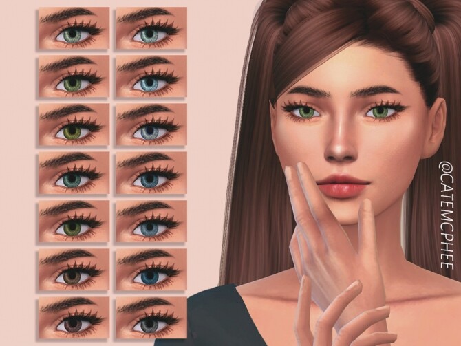 Sims 4 E 01 Amelia Eyes by catemcphee at TSR