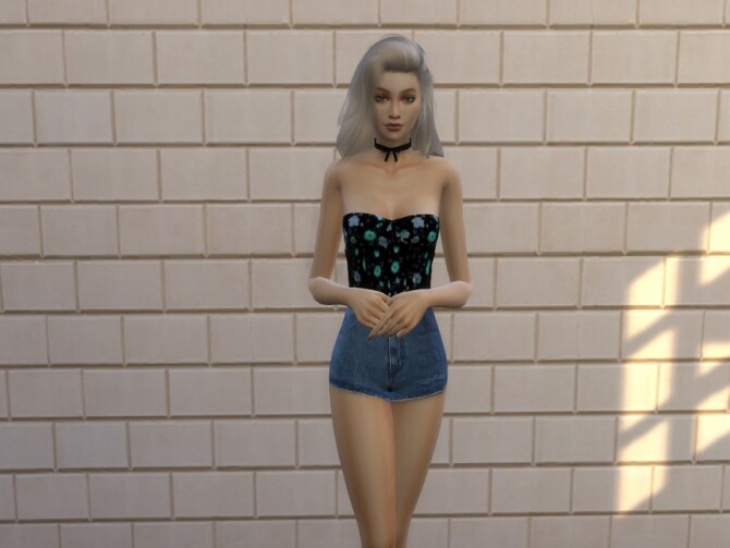 Sims 4 Corset Top by chrimsimy at TSR