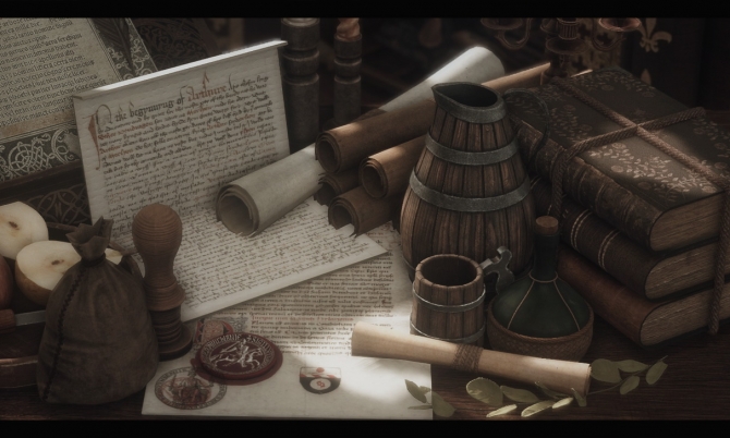 the sims medieval items