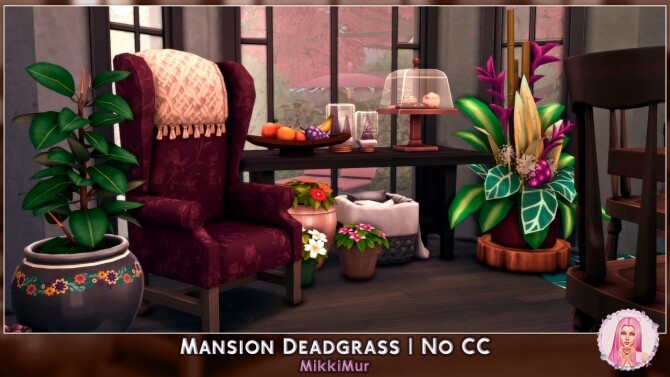 Sims 4 Mansion Deadgrass at MikkiMur