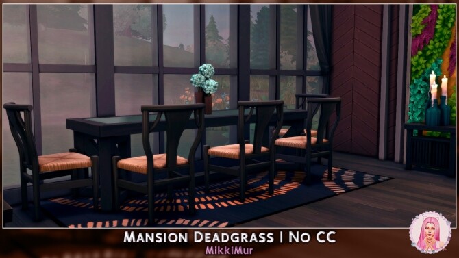 Sims 4 Mansion Deadgrass at MikkiMur