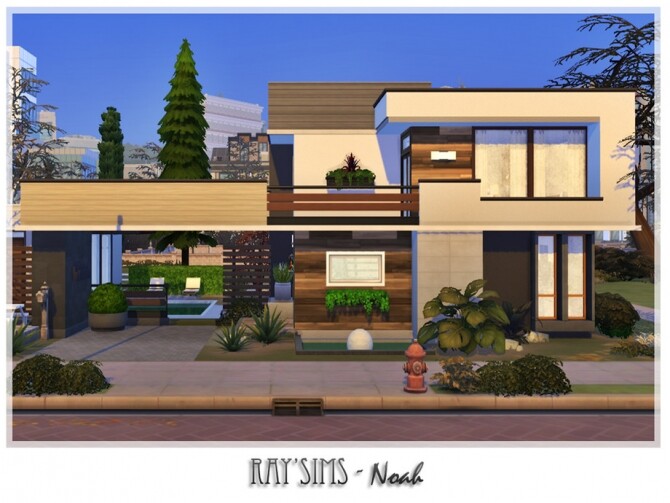 Sims 4 Noah home by Ray Sims at TSR