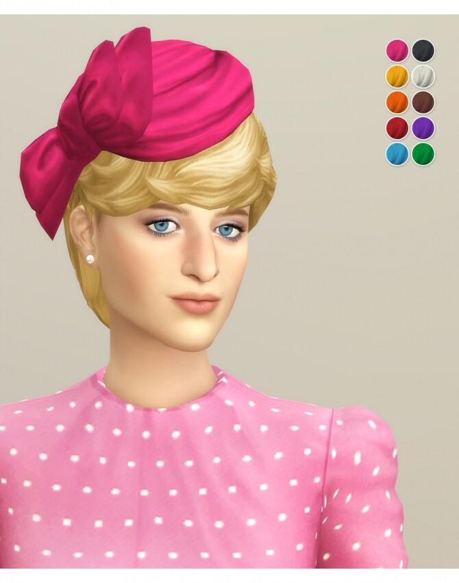 Sims 4 Princess of Pink Hat at Rusty Nail