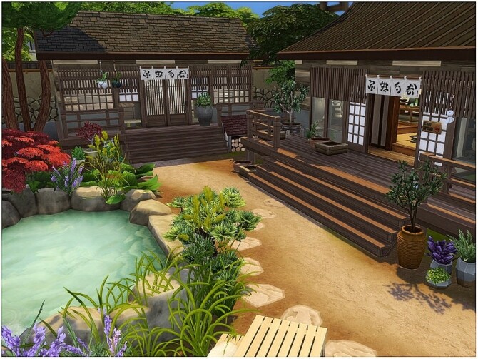 Sims 4 Old Holiday House by lotsbymanal at TSR