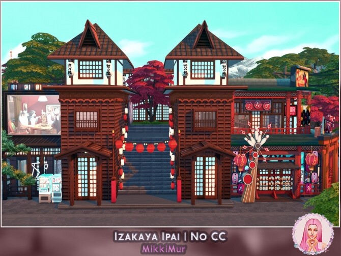 Sims 4 Izakaya Ipai at MikkiMur