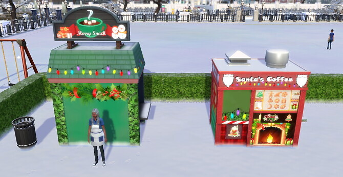 Sims 4 Christmas Stand Bundle by ArLi1211 at Mod The Sims