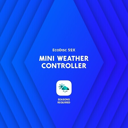 EcoDisc 52X Mini Weather Controller by lot51 at Mod The Sims