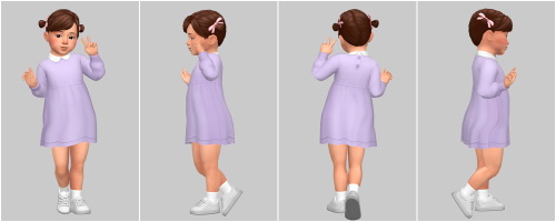 Sims 4 Collar & sweater dresses at Casteru