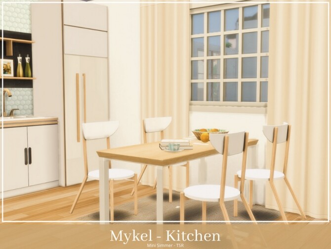 Sims 4 Mykel Kitchen by Mini Simmer at TSR