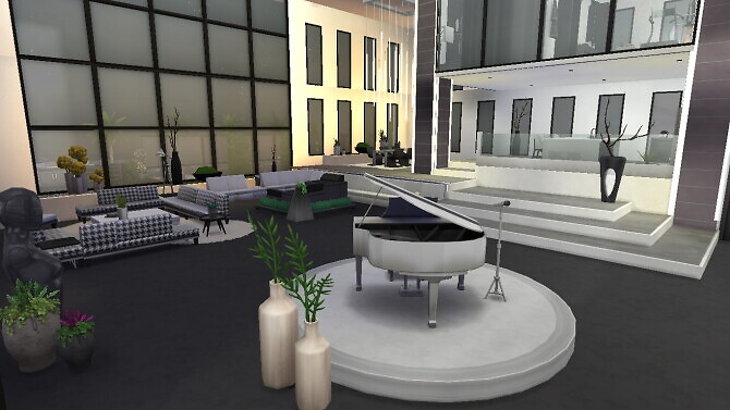 Sims 4 Celebrity Modern Mansion by Bellusim at Mod The Sims