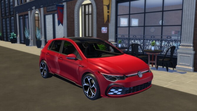 Sims 4 Volkswagen Golf GTI 21 by LorySims at LorySims