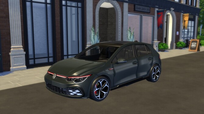 Sims 4 Volkswagen Golf GTI 21 by LorySims at LorySims