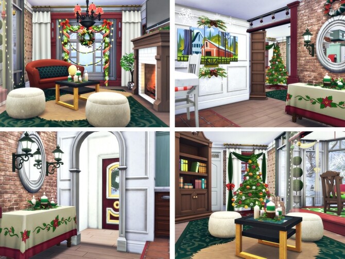 Sims 4 Christmas Cheer by Rirann at TSR