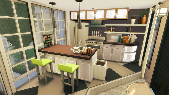 Sims 4 DEKALE Suburban House by Oligo.R at Mister Glucose